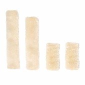 Zestaw futerek na kantar Sheepskin-set Natural Zestaw futerek na kantar Sheepskin-set Natural