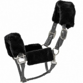 Zestaw futerek na kantar Sheepskin-set Czarny Zestaw futerek na kantar Sheepskin-set Czarny