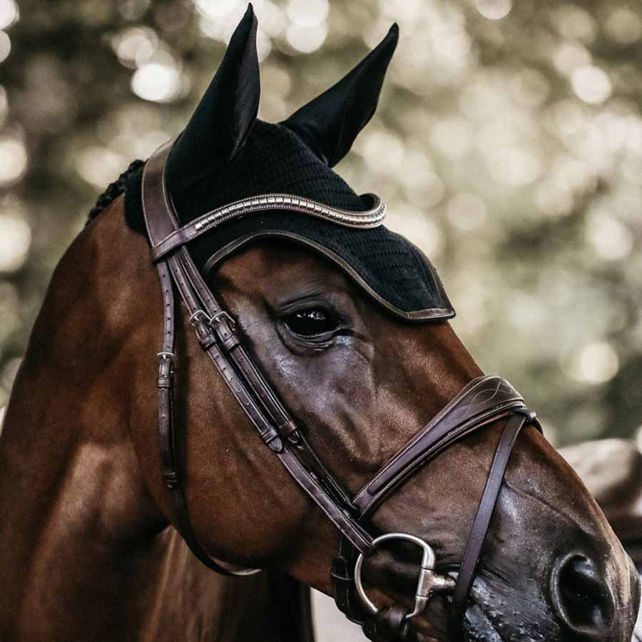 Nauszniki Wellington Leather Soundless Czarne