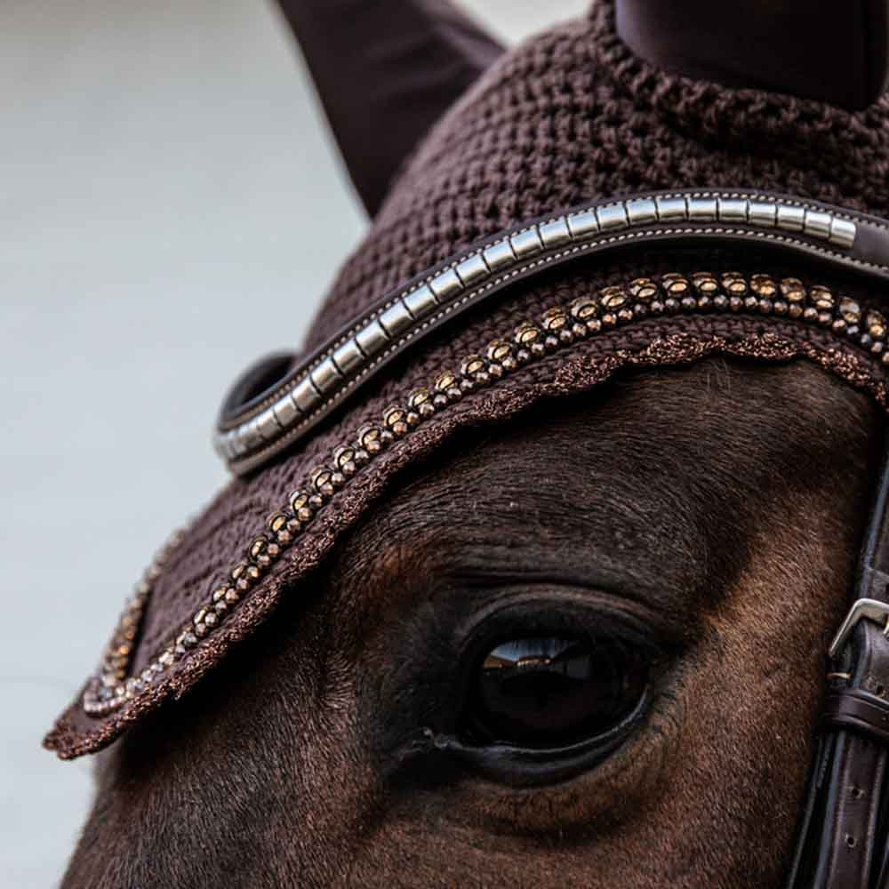 Nauszniki Long Stone & Pearl Soundless Brązowe