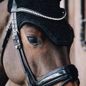 Nauszniki Wellington Glitter Czarne Nauszniki Wellington Glitter Czarne