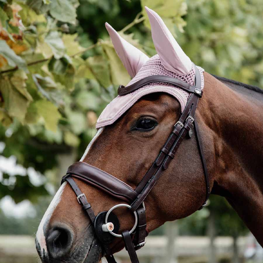 Nauszniki Wellington Velvet Stary róż