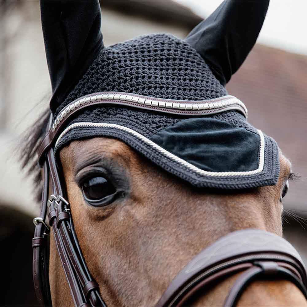 Nauszniki Wellington Basic Velvet Czarne