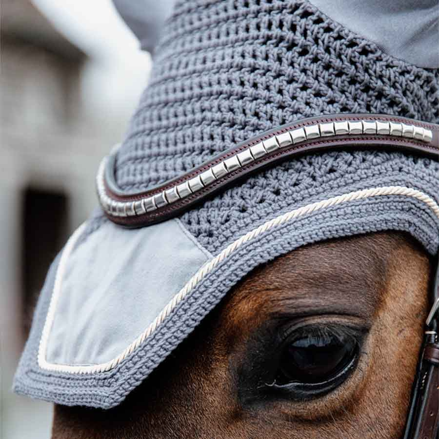 Nauszniki Wellington Basic Velvet Szare