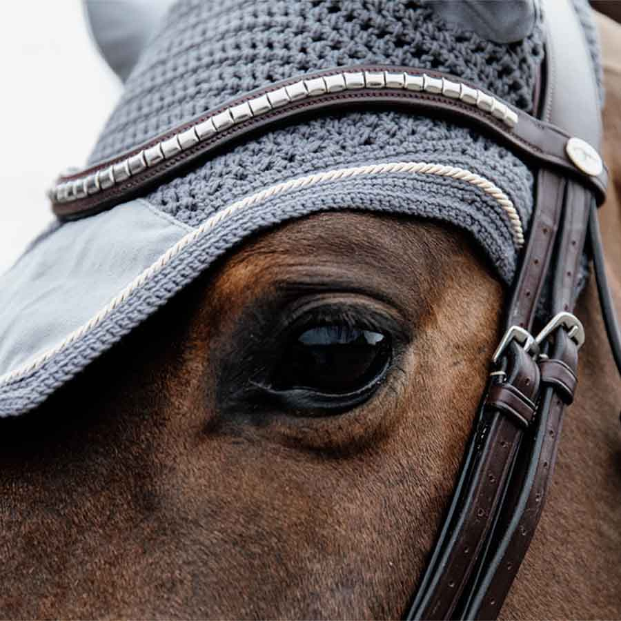 Nauszniki Wellington Basic Velvet Szare