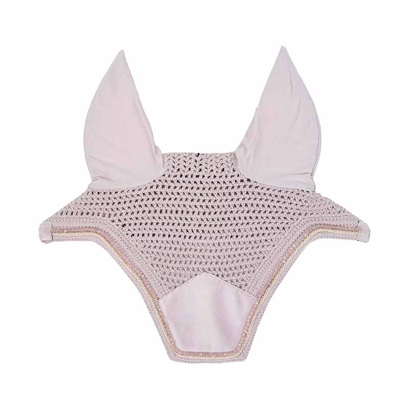 Nauszniki Wellington Velvet Pearls Różowe