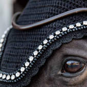 Nauszniki Wellington Big Stone & Pearl Czarne Nauszniki Wellington Big Stone & Pearl Czarne