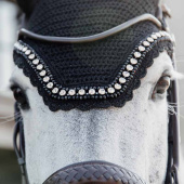 Nauszniki Wellington Big Stone & Pearl Czarne Nauszniki Wellington Big Stone & Pearl Czarne