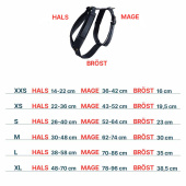 Szelki dla psa Active Velvet Czarne Szelki dla psa Active Velvet Czarne