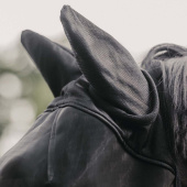 Maska przeciw owadom Classic z uszami Czarna Maska przeciw owadom Classic z uszami Czarna