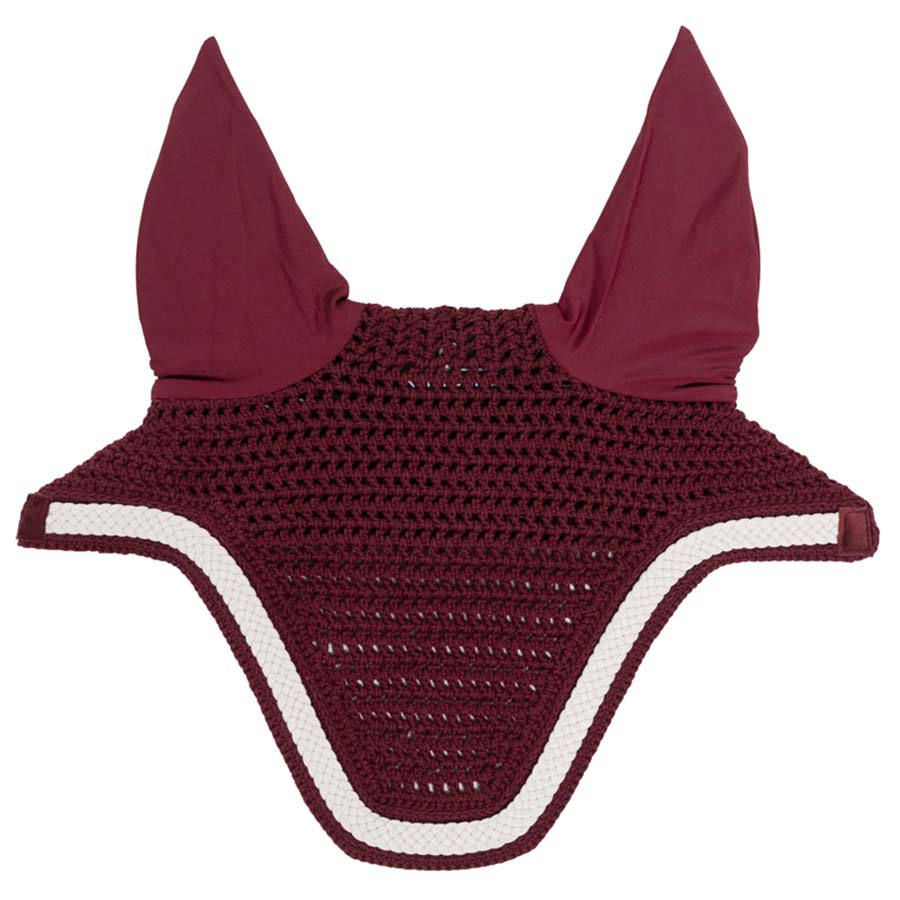 Nauszniki Wellington Plaited Cord Bordowe