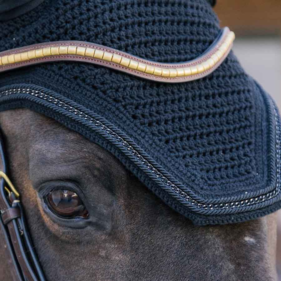 Nauszniki Wellington Metal Chain Czarne