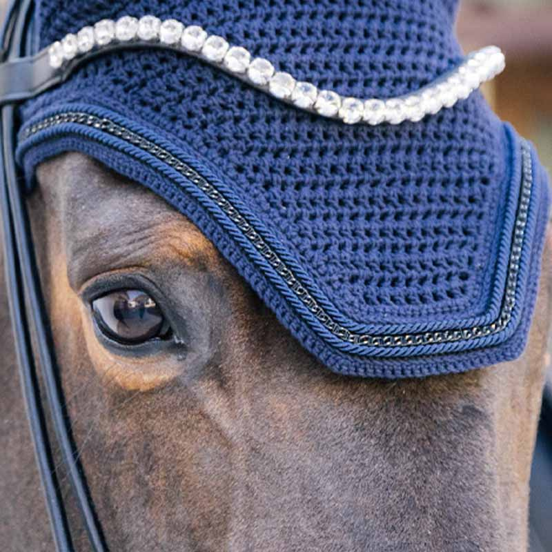 Nauszniki Wellington Metal Chain Soundless Granatowe