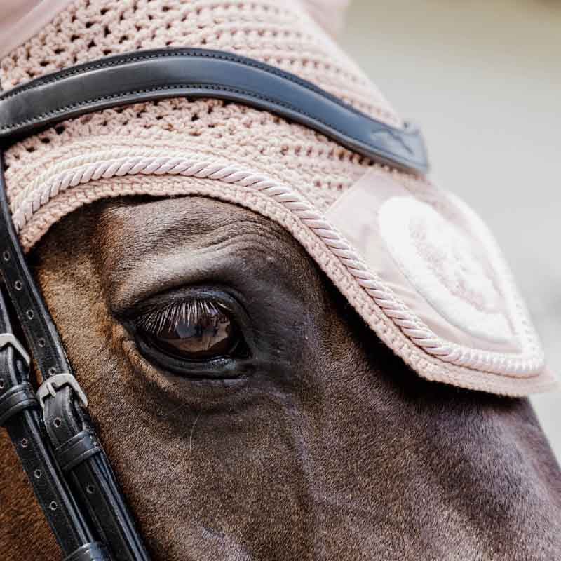 Nauszniki Wellington 3D Logo Rope Stary Róż