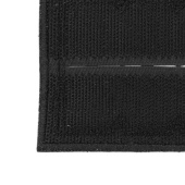 Numer startowy PVC Velcro 4 Numbers Czarny Numer startowy PVC Velcro 4 Numbers Czarny