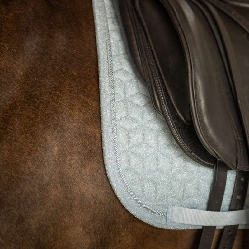 Czaprak ujeżdżeniowy Full Sparkling Jasnoniebieski