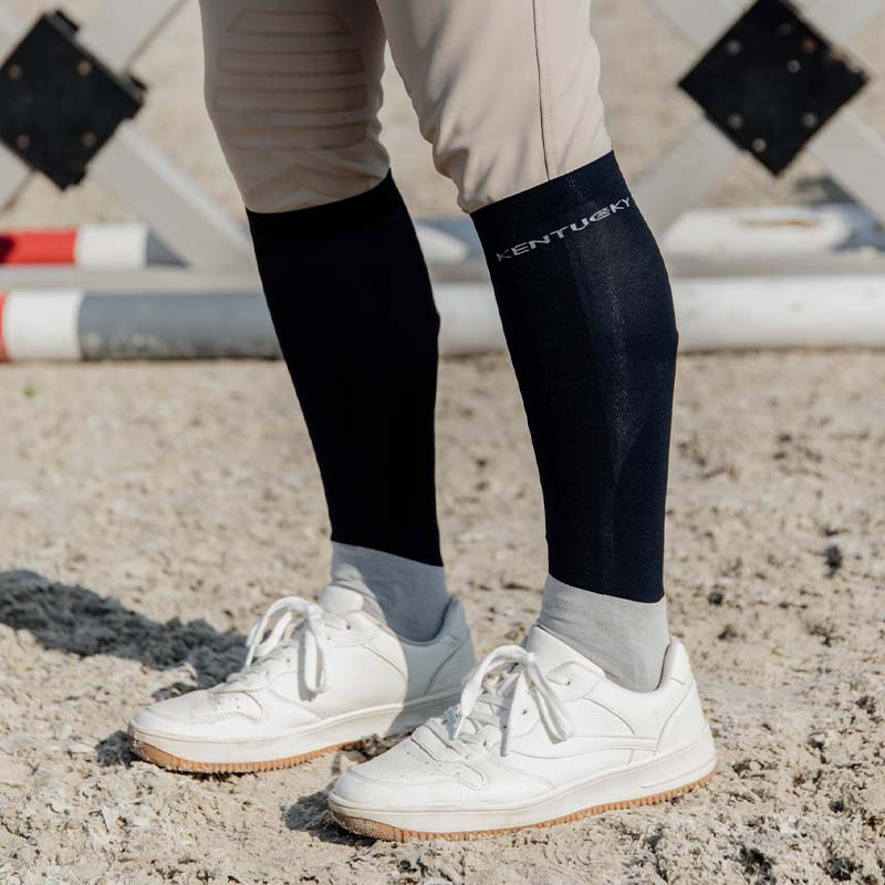 Skarpetki jeździeckie Basic 3-pak Czarne