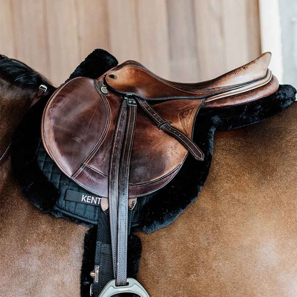 Czaprak islandzki Hunter Vegan Sheepskin Czarny