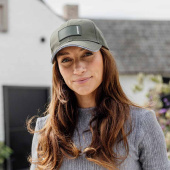 Czapka z daszkiem Rubber Logo Ciemnozielona Czapka z daszkiem Rubber Logo Ciemnozielona