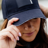 Czapka z daszkiem Rubber Logo Granatowa Czapka z daszkiem Rubber Logo Granatowa