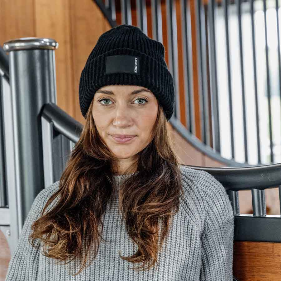 Czapka Rubber Logo Czarna