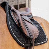 Czaprak Onion Quilt Rubber Logo Czarny Czaprak Onion Quilt Rubber Logo Czarny