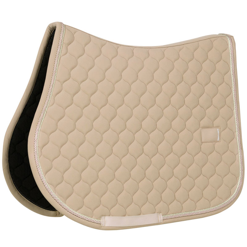 Czaprak Onion Quilt Rubber Logo Beżowy