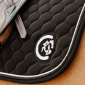 Czaprak Onion Quilt 3D Logo Czarny Czaprak Onion Quilt 3D Logo Czarny