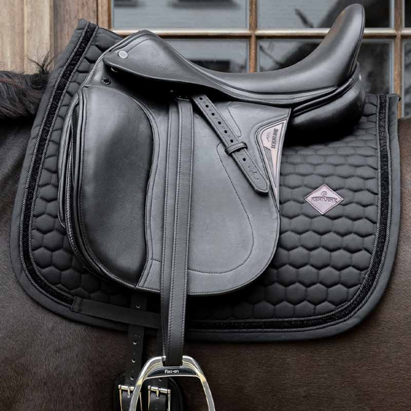 Czaprak ujeżdżeniowy Glitter Band Czarny