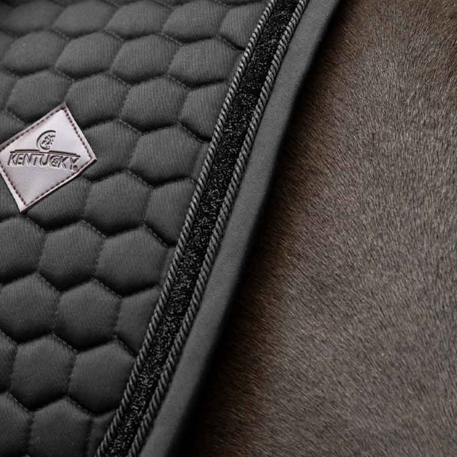 Czaprak ujeżdżeniowy Glitter Band Czarny