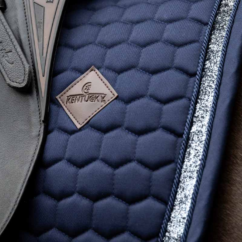 Czaprak ujeżdżeniowy Glitter Band Granatowy