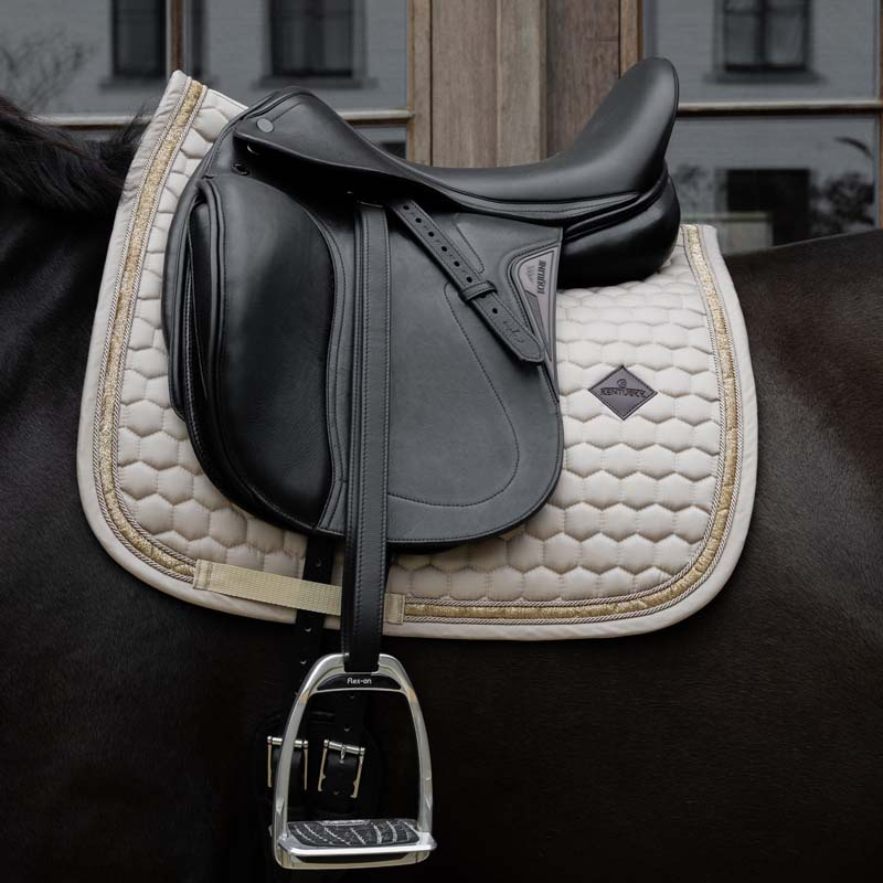 Czaprak ujeżdżeniowy Glitter Band Beżowy