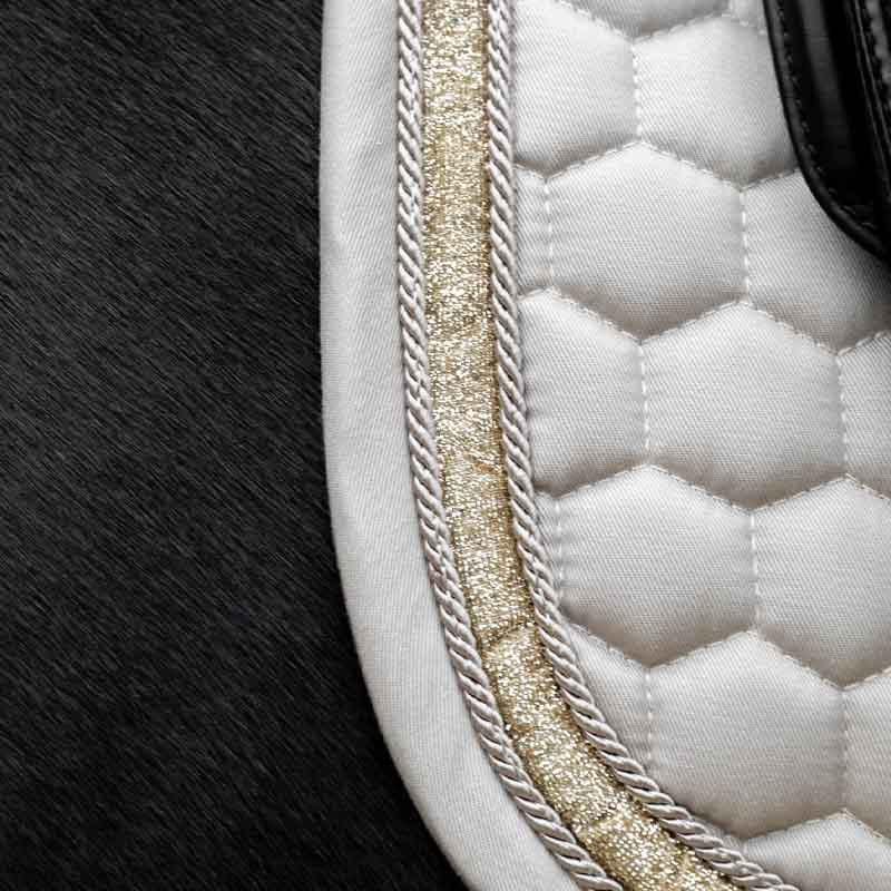 Czaprak ujeżdżeniowy Glitter Band Beżowy