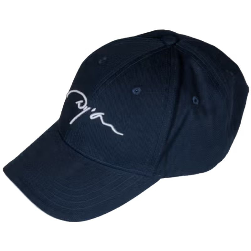 Czapka z daszkiem White Logo Granatowa