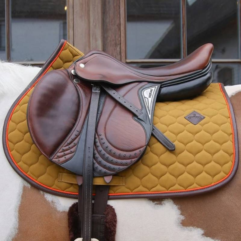 Czaprak Onion Quilt Leather Khaki
