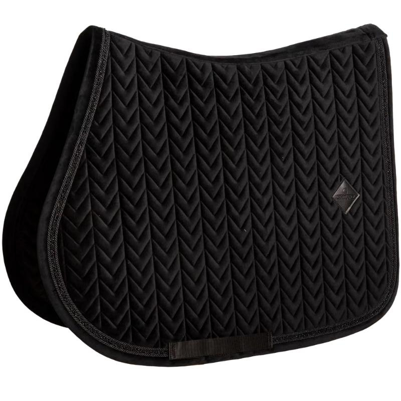 Czaprak Velvet Mini Pearls Czarny