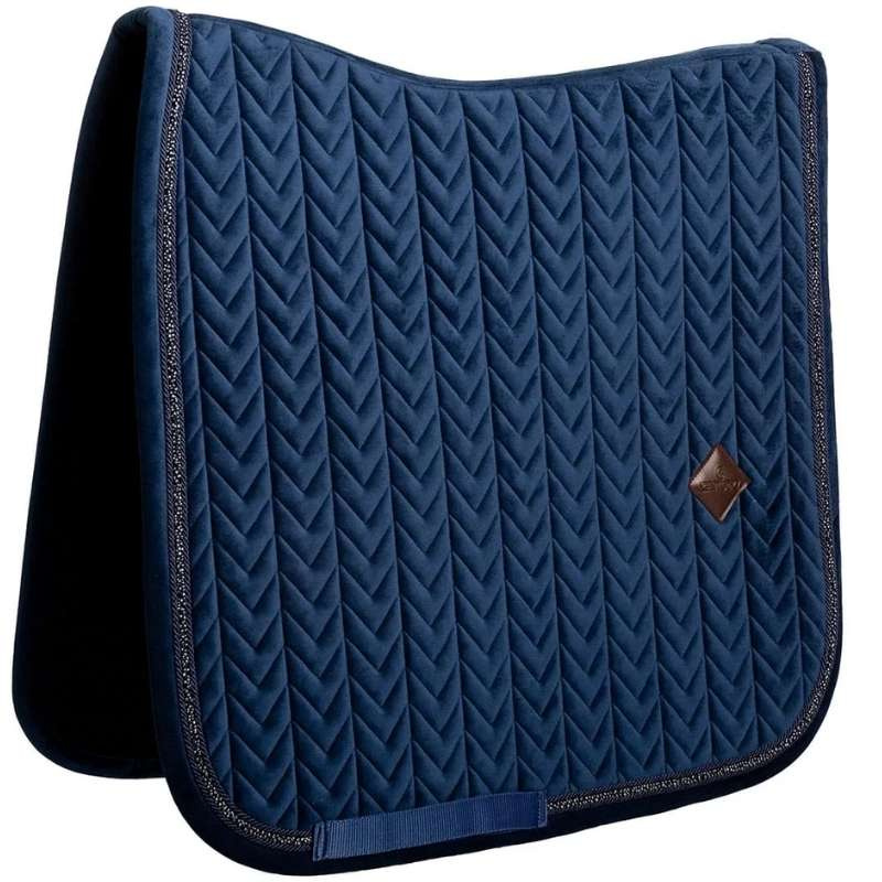 Czaprak ujeżdżeniowy Velvet Mini Pearls Granatowy