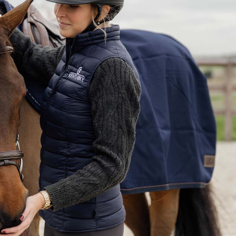 Kamizelka Classic Logo Granatowa