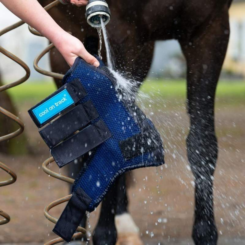 Ochraniacze chłodzące Quick Wraps Cool on Track 2.0 Niebieskie