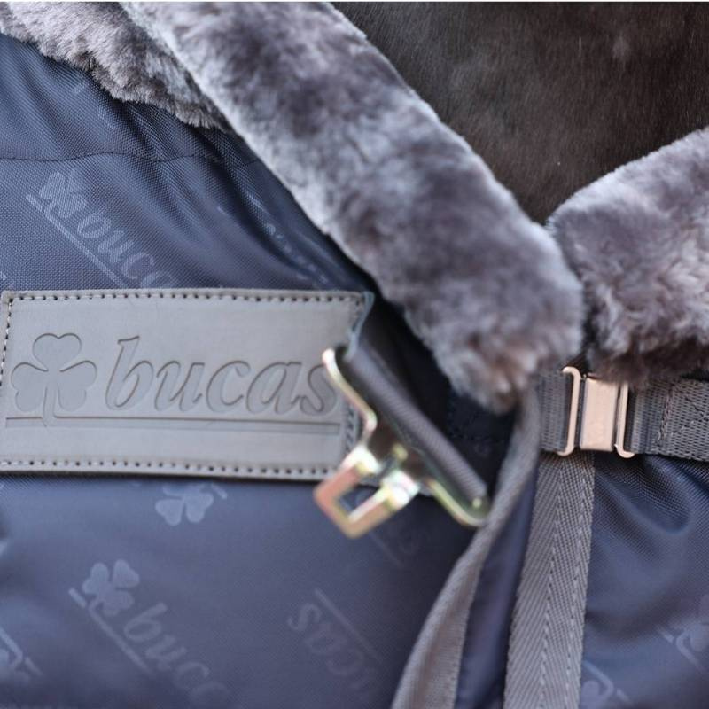 Derka stajenna Show-Line 150g Granatowo/Szara