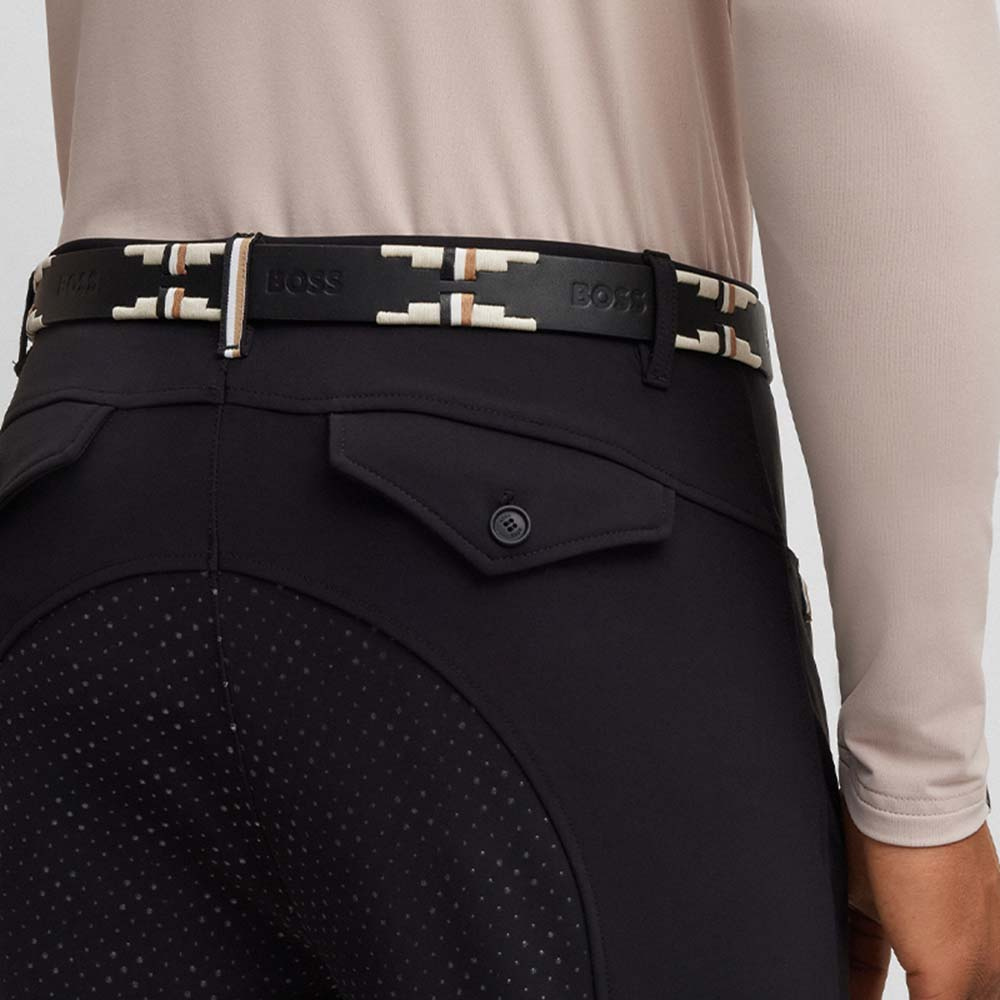 Pasek Polo Signature Czarny