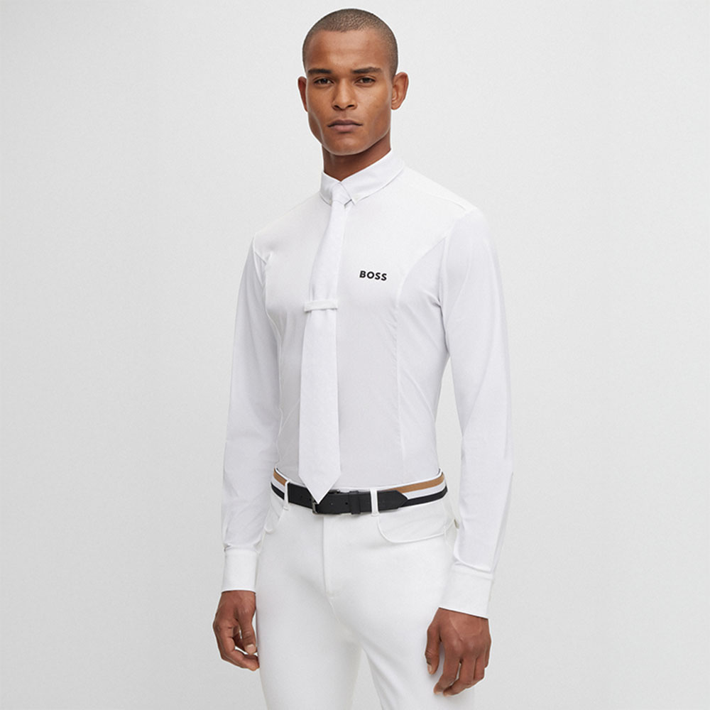 Koszula konkursowa męska Norman Biała