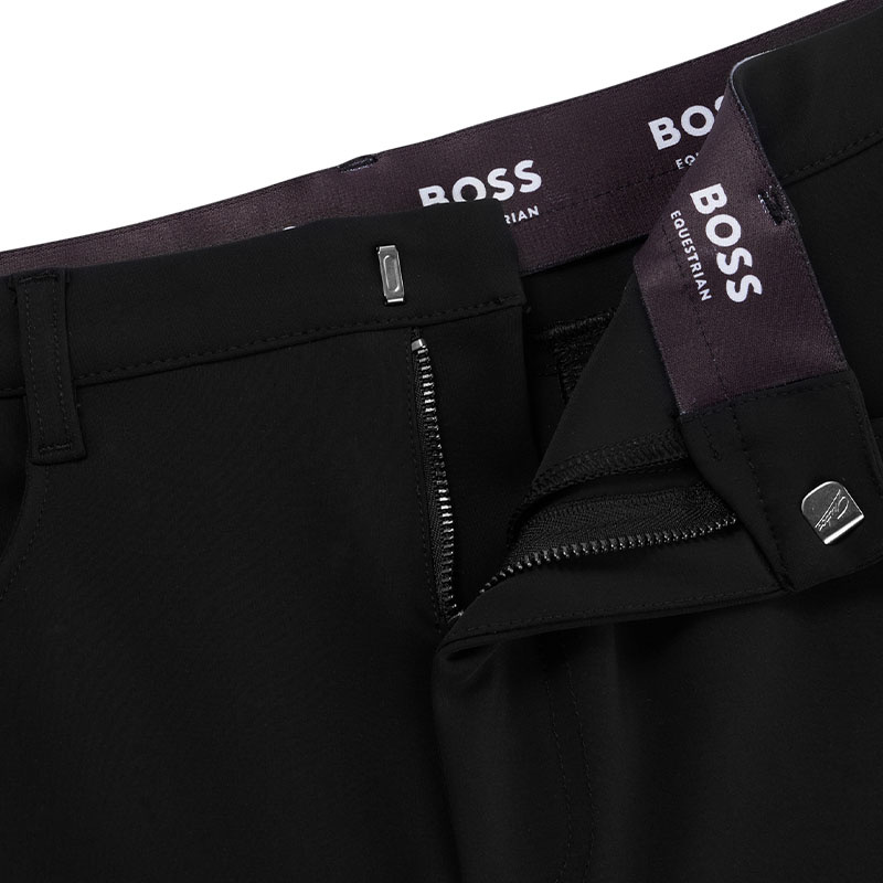 Bryczesy męskie Jim Full Grip Czarne