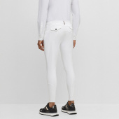 Bryczesy męskie James Knee Grip Białe Bryczesy męskie James Knee Grip Białe