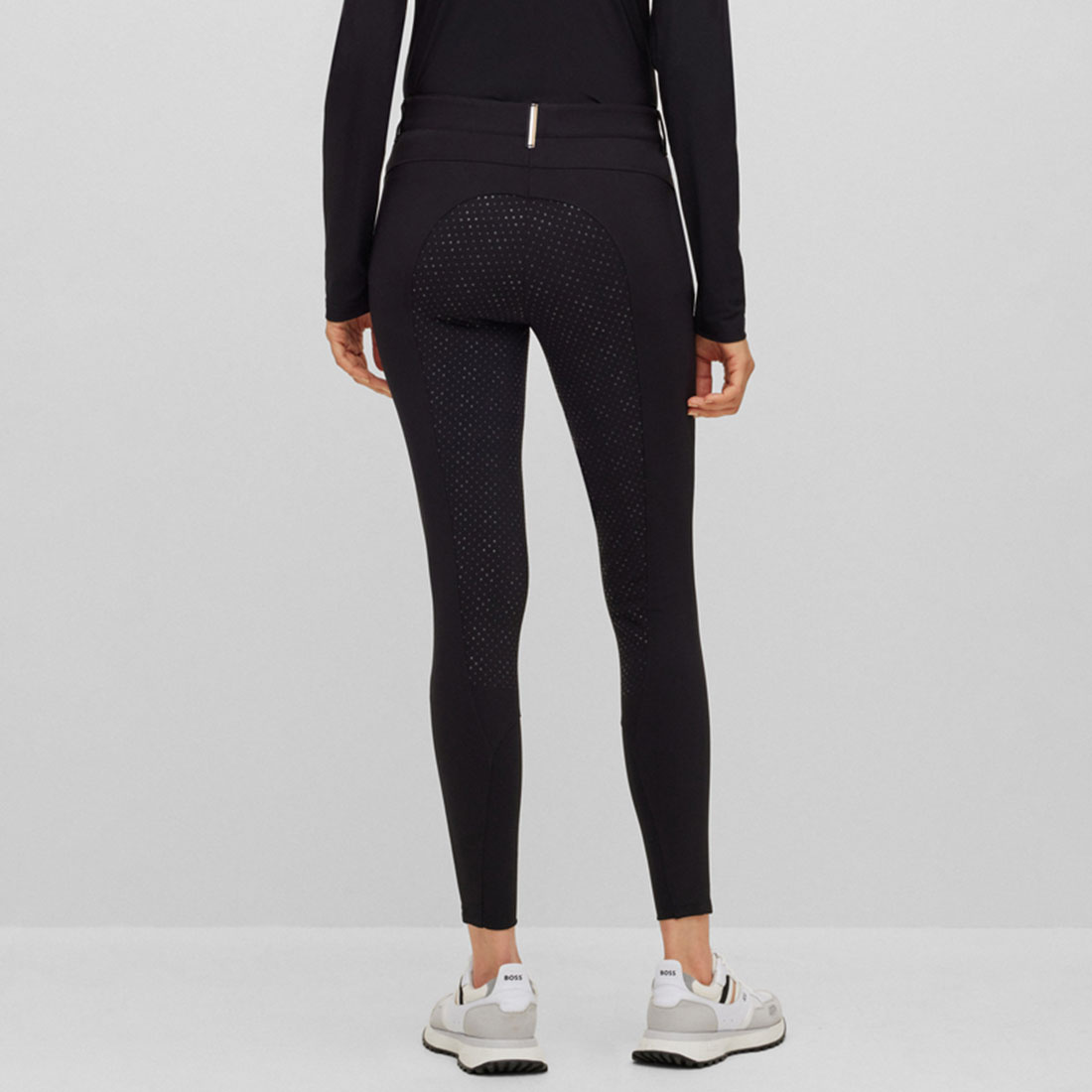 Bryczesy Heather Full Grip Czarne