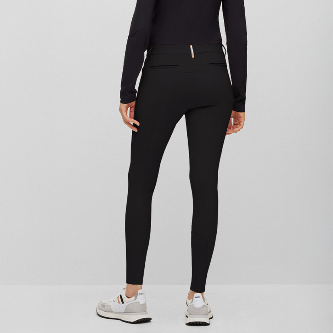 Bryczesy Hazel Knee Grip Czarne