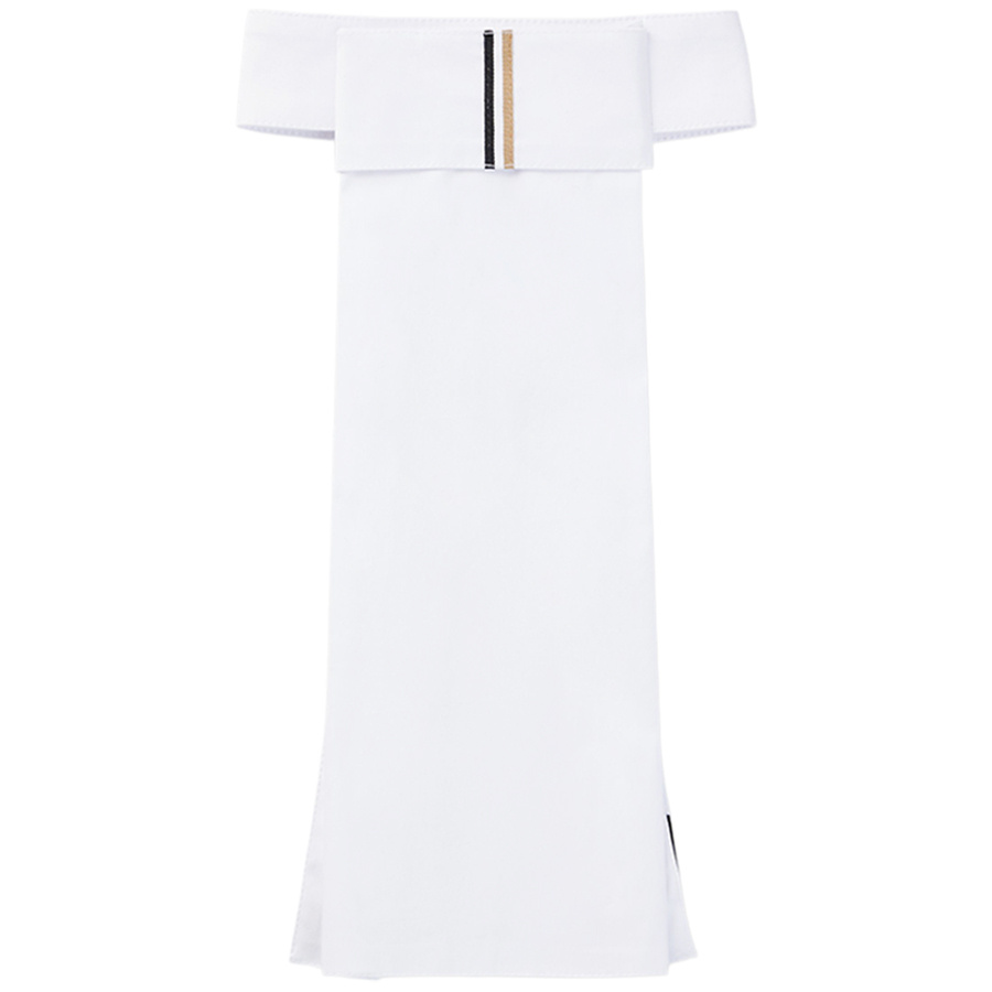 Plastron Signature Biały