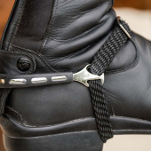 Ostrogi Ultra Fit Extra Grip 15mm Rounded Czarno/Srebrne Ostrogi Ultra Fit Extra Grip 15mm Rounded Czarno/Srebrne