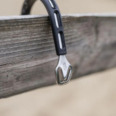 Ostrogi Ultra Fit Extra Grip 15mm Rounded Czarno/Srebrne Ostrogi Ultra Fit Extra Grip 15mm Rounded Czarno/Srebrne