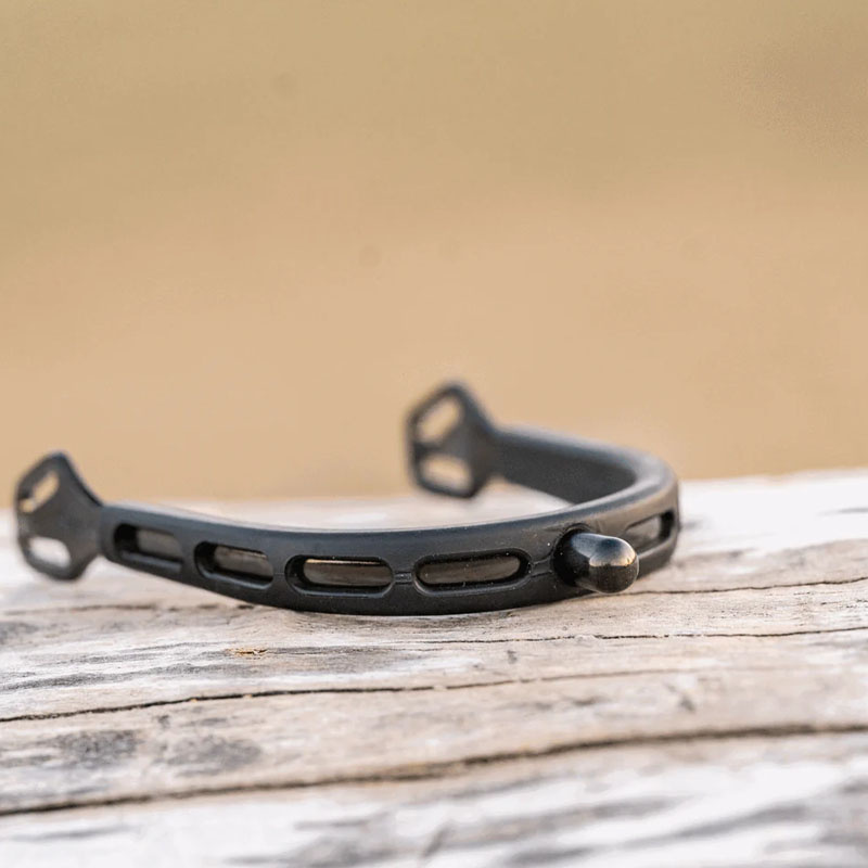 Ostrogi Ultra Fit Extra Grip 15mm Rounded Czarno/Antracytowe